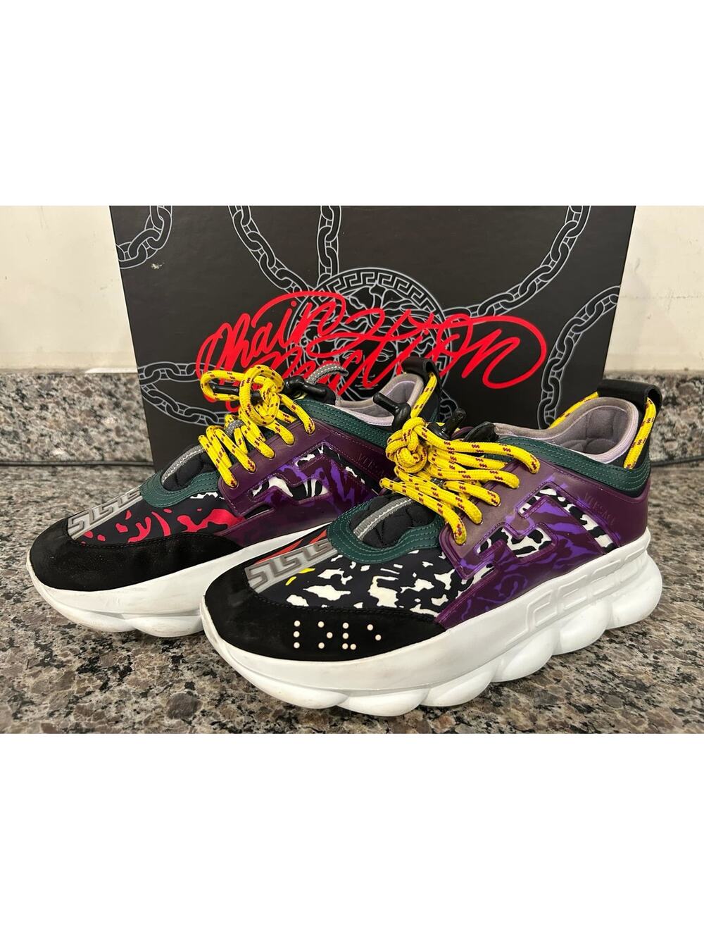 Versace Chain Reaction Women's Sneakers Size 40 EU SPB-SAL (345340)